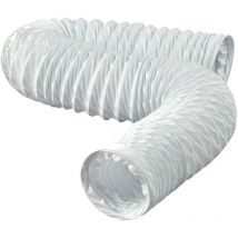 Pepte - 1m pvc Round Flexible Ducting Pipe Hose 100mm Air Duct 4 Inch