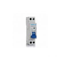 Chint - Disjoncteur magnéto-thermique Din 1P+N 6A 4.5kA 1M 70015 Curve c 190234