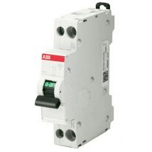 Interrupteur Magnétothermique ABB 1P+N 6A 4,5kA courbe c 1M SN201LC6