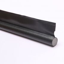 Cyslmuk - 1pc 96cm(noir)Bas de Porte Unilatéral avec Joint Auto-Adhésif Weather Stripping Door Seal Strip Boudin de Porte Stop Froid Protection