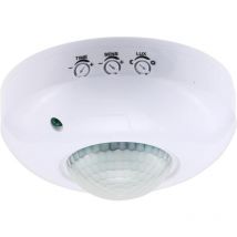 1PC Capteur de présence à Montage au Plafond,Interrupteur à détecteur de Mouvement PIR 220-240V,Interrupteur de lumière à détecteur de Mouvement