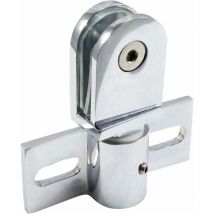 1pc Charnière pivot de porte de douche en verre