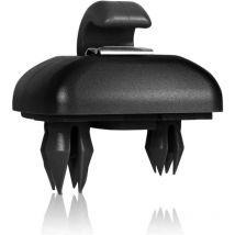 Cyslmuk - 1pc Clip de pare-soleil de voiture noir clip de pare-soleil, crochet de support de crochet de pare-soleil de voiture pour Audi A1 A3 A4 A5