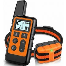 Fuhuida Trading - 1pc Dog Shock Collar, Dog Training Collar with Remote Control for Small Medium Dogs 5-120 lbs Rechargeable Waterproof Electronic