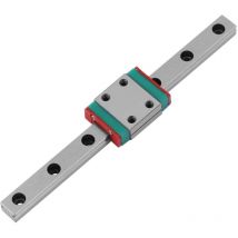 Ineasicer - 1pc LML7B Bloc de guidage linéaire miniature portable de haute précision pour rail coulissant 100mm