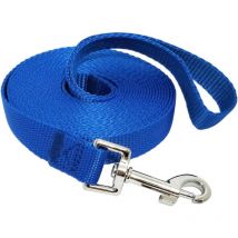 1PC Longe pour chien 10 m bleue, laisse de dressage pour chien, laisse longue, adaptée aux petits et grands chiens