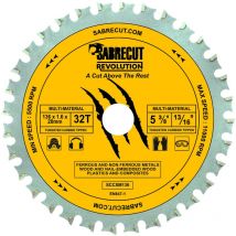 Sabrecut - 1pc 136mm 32T Multi-Material Saw Blade - SCCSM13632