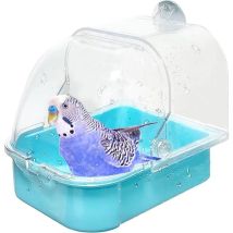 1pc Vogelbadkäfig Multifunktionales Papageienbade-duschzubehör Für Kleine Vögel Sittiche Papageien Nymphensittiche Hamster
