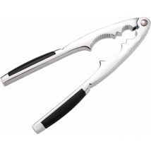 1Pcs Heavy Duty Noyer Ouvre Métal Noyer Cracker Outil Noyer Pinces avec Poignées en Caoutchouc pour Les Noix Noix de Pécan Noisettes Amandes Noix du