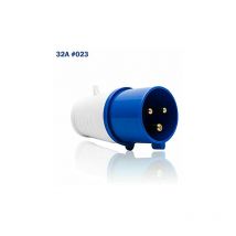 1pc IP44 Fiche Industrielle Connhésion Fiche cee 240V 32Ampères 023 3 Broches Mâle Prise pour Caravane Roulotte de Camping Industriel