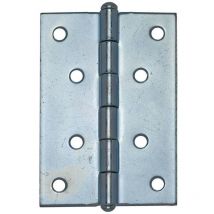 1BLISTER cerniera acciaio zincato ART.838 mm 75 x 51 - pz. 4