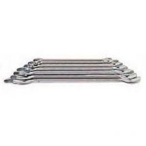 1BLISTER chiave a forchetta doppia fissa in serie professionale in serie PZ.6 da 6X7 a MM.16X17