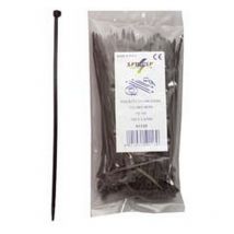 1BLISTER fascette nylon nere - MM.3,5X300