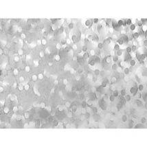 1 Pz Plastica Adesiva Trasparente Cerchi Irregolari (280-1506) - Cm.45h. In Rotoli Da Mt.15