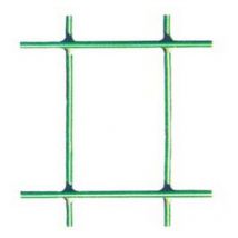 1 pz rete elettrosaldata plastificata verde rotolo MT.10 maglia 76X63 spess.filo MM.2,2 - CM.100H.
