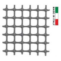 1 pz rete in plastica quadra antracite MM.10X10 - maglia MM.10X10 - altezza CM.100