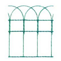 1 pz rete plastificata verde ad archetto rotolo MT.10 - CM.65H. - rotolo da MT.10