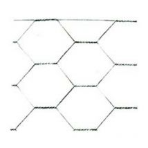 1 pz rete tripla torsione zincata dopo la tessitura maglia 16/2 spessore filo MM.0,6 MT.50 CM.60H.