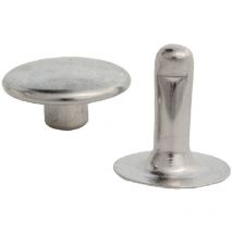 1blister Rivetto Nichelato Con Testa Maschio/femmina N. 33 - Pz 50