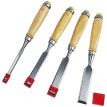 Cf scalpelli per legno serie 4 pz