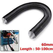 Maerex - 1x Noir 60mm Conduits d'air Chaud et Froid Conduit de Chauffage Pour Chauffe-Diesel Webasto Dometic