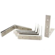 1x starker ALU Winkel Schwerlast 150x150x30mm 5mm stark Verbinder Regal Stuhlwinkel Alu150150405.WS