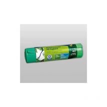 Secolan - 1x15 Mülleimerbeutel con Zugband 60 l verde