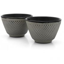 Bredemeijer - Group 1x2 Bols à thé Jang 78x53mm fonte, gris 153020