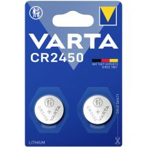 Knopfzelle cr 2450 3 v 2 St. 570 mAh Lithium lithium Coin CR2450 Bli 2 - Varta