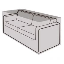 2-3 Seater Large Sofa Cover - Premium - W1666 - Black