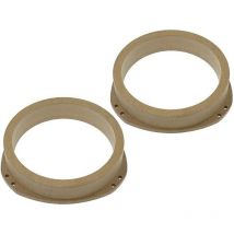 Adnauto - 2 Adaptateurs hp compatible avec Opel Astra i 165mm Bois mdf impregnes vernis