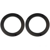 Adnauto - 2 Adaptateurs hp compatible avec Audi A3 165mm Bois mdf