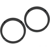 Adnauto - 2 Adaptateurs hp compatible avec vw Beetle Lupo Polo Skoda Fabia 165mm avar Bois mdf impregnes