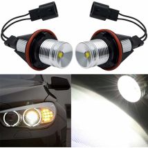 Gotrays - 2 Ampoule led Halo Angel Eyes pour E39 E53 E63 E64 5W,12V