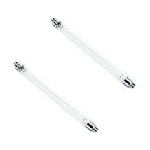 2 Ampoules uvc 6W Stérilisateur - Clarificateur Tube T5, Néon Fin - Transparent