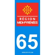 Autocollants Région Département 65 – DECOHO