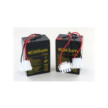 M-e - 2 Batteries Plomb 6V 4AH Pour Bateaux Amorceur Pac Boat Anatec