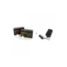 2 Batteries Plomb Bateau amorceur catamaran anatec 6V 12Ah + Chargeur automatique alcs 2-24A (sans pinces)