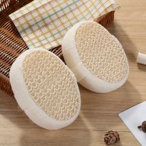 2 boules de bain en éponge de sisal, boules de bain, produits de bain de boue, Ensoleillé
