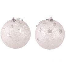 2 Boules de Noâl sequin Cosychristmas