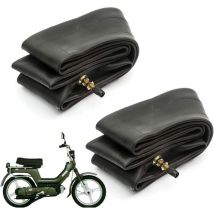 2 camere d'aria 2.50/2.75-16 scooter 16 pollici 250/275-16 valvola diritta TR4 x per pneumatici moto Ecovelo