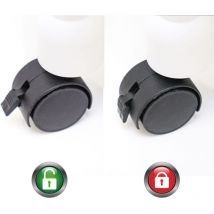 2 Carritos Auxiliar con Ruedas 35x24x100 Carro Almacenaje Cocina Estanteria Baño