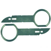 Caliber - 2 Cles extraction autoradio KEY05 Compatible avec Ford Mercedes vw Becker