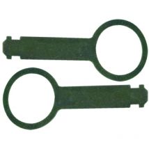 Caliber - 2 Cles extraction autoradio compatible avec vw Audi Seat Skoda v KEY11