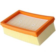 Cyslmuk - 2 confezioni di filtri di ricambio per aspirapolvere Karcher WD4 WD5 WD6 MV4 MV5 MV6 a pieghe piatte