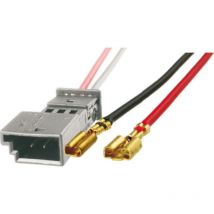 2 Connecteurs haut-parleur compatible avec Citroen et Peugeot