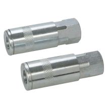 Coupleurs rapides pour tuyau à air comprimé, 2 pcs bsp 1/4'