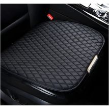 2 Coussin Voiture Siege, en Cuir PU, Coussin de Siège de Voiture, Housse de Siège Auto, Protecteur de Siège de Voiture Avant Super Doux Confort, pour