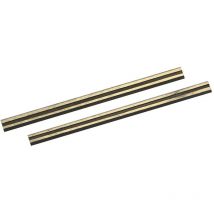Silverline - Cuchillas de carburo de tungsteno para cepillos eléctricos, 2 pzas 80 x 5,5 x 1,1 mm