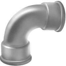 Raccordo curvo 90° femmina femmina in ghisa malleabile zincata 1/2 georg fischer